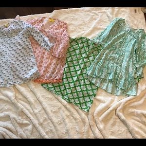 Bundle of swim coverups sizes 6-8 girls